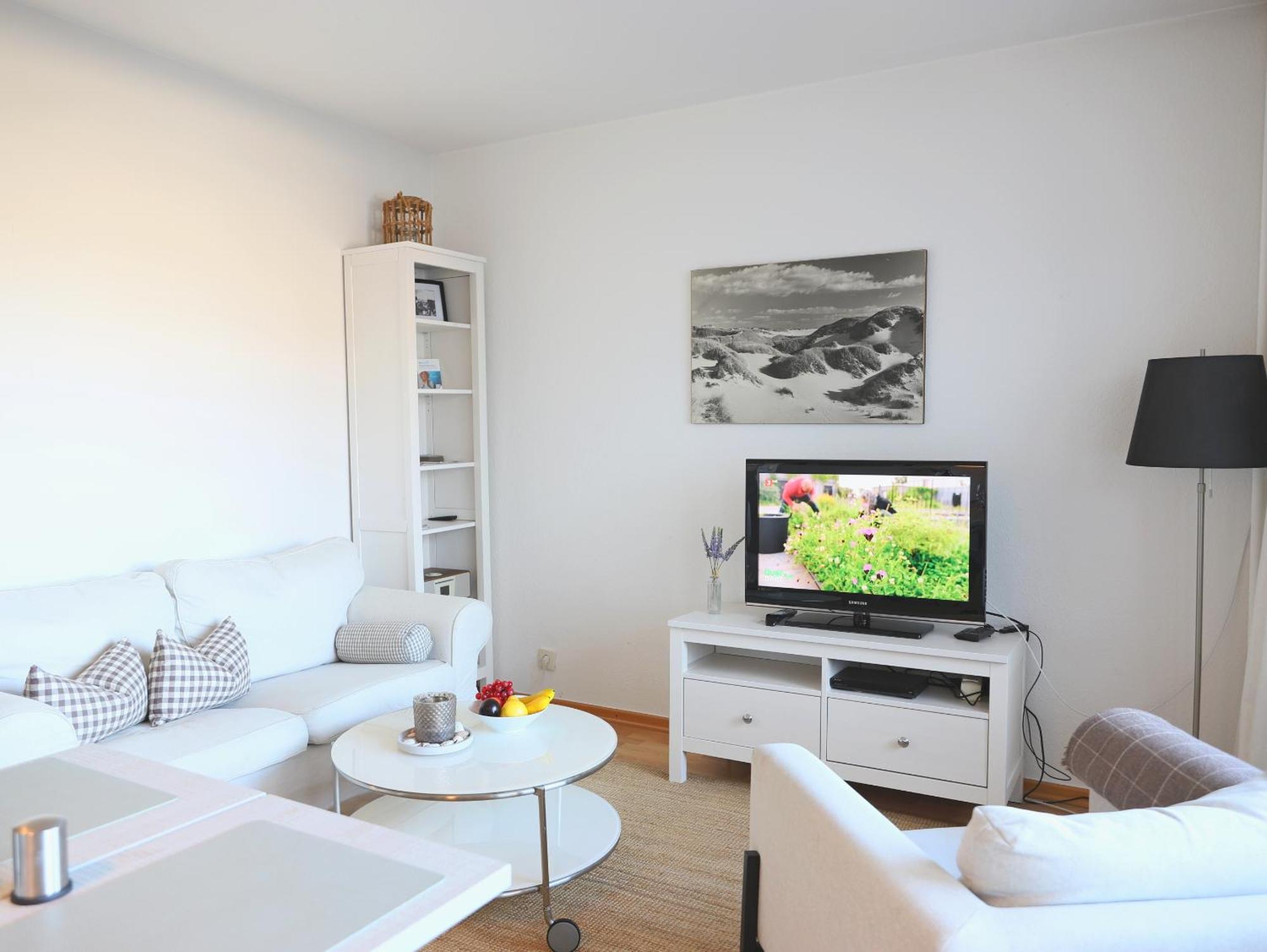 Modernes 2-Zimmer-Appartement Mit Balkon. Westerland Bagian luar foto
