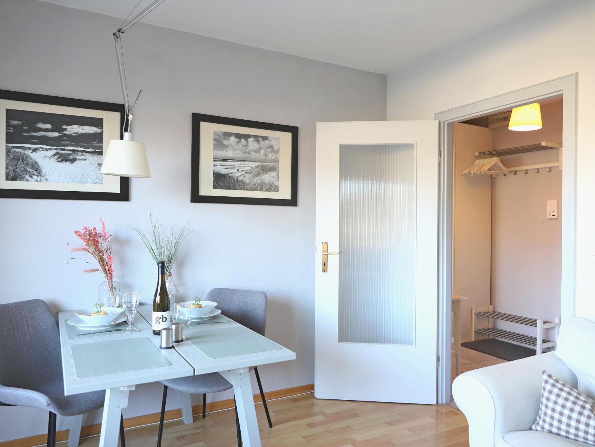 Modernes 2-Zimmer-Appartement Mit Balkon. Westerland Bagian luar foto