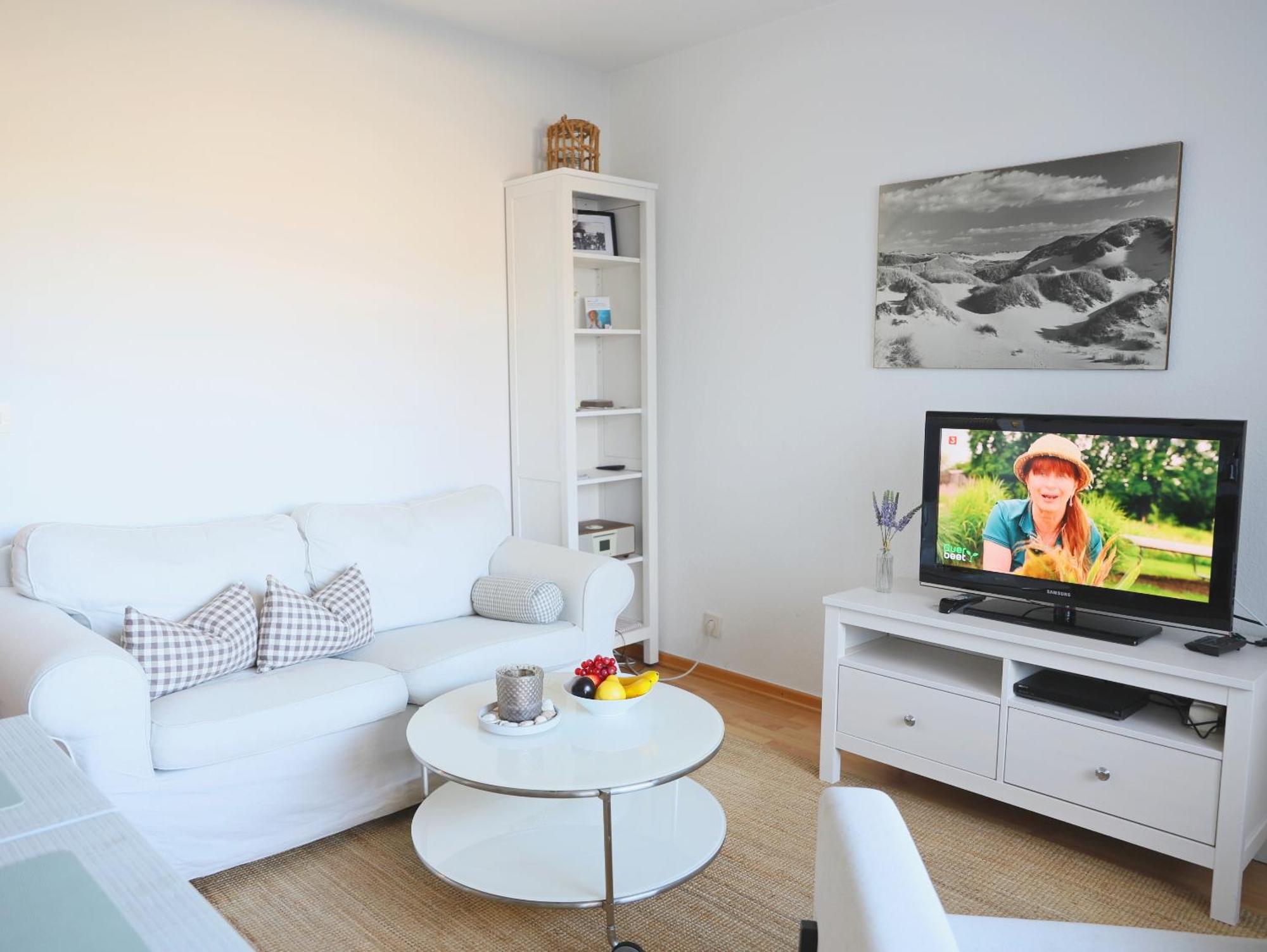 Modernes 2-Zimmer-Appartement Mit Balkon. Westerland Bagian luar foto